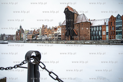 Zima w Gdańsku. Długie Pobrzeże.
09.02.2021
fot....