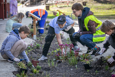 Sopot. Szkoła podstawowa nr. 1. Warsztaty z budowy...