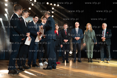 Zespół Szkół Łączności w Gdańsku. Gala kończąca...