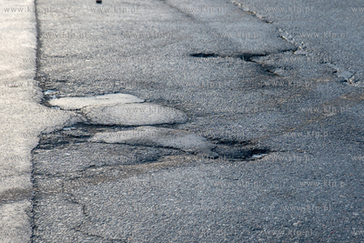 Ul. Hallera w Gdańsku Wrzesczu przed planowanym remontem....