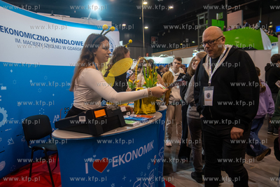 Gdańskie Targi Szkół Ponadpodstawowych w Amber Expo....