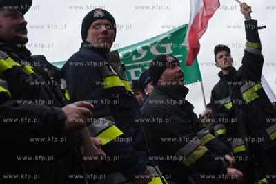 Demonstracja sluzb mundurowych z wojewodzctwa pomorskiego...