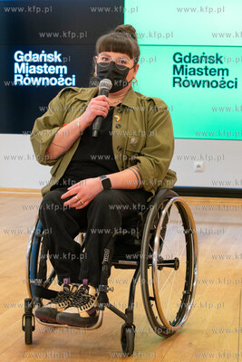 Gdańsk, Hevelianum. Konferencja prasowa; Gdańsk Miastem...