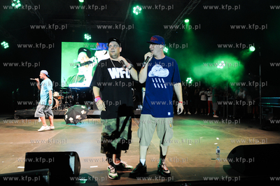 Gdansk. Scena Letnia. Festiwal MTV Gdansk Dzwiga Muze....