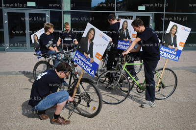 Gdansk. Wrzeszcz. Spotkanie Agnieszki Pomaski - kandydatki...