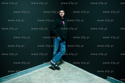 Gdansk. CSW Laznia. Tomasz Budzynski, dawniej lider...