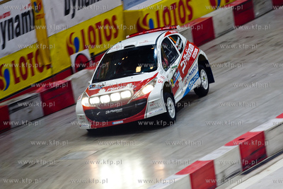 Gdansk. Hala Ergo Arena. Prolog 8 Rajdu Lotos Baltic...