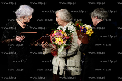 Gdansk. Teatr Wybrzeze. Uroczystosc uroczystosc wreczenia...