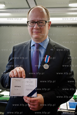 Gdansk. Urzad Miasta. Pawel Adamowicz prezydent Miasta...