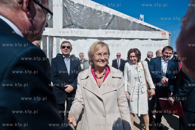 Gdansk. Batycki Kampusu Uniwersytetu Gdanskiego. Uroczystosc...