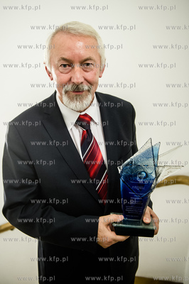 Gdansk. Ratusz Glownomiejski. Uroczystosc wreczenia...