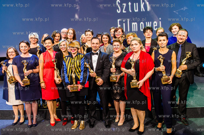 Gdynia. Festiwal Filmow w Gdyni. Gala wreczenia nagrod...