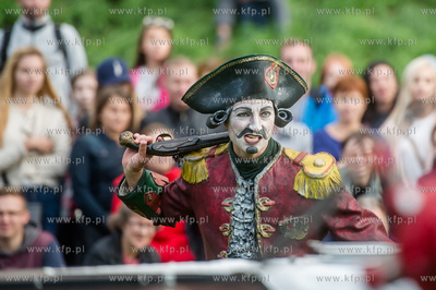 Gdansk. Bastion Zubr. XX Miedzynarodowy Festiwal Teatrow...