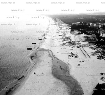 Plaza w Gdansku Jelitkowie. 1966 0004836 Fot. Zbigniew...