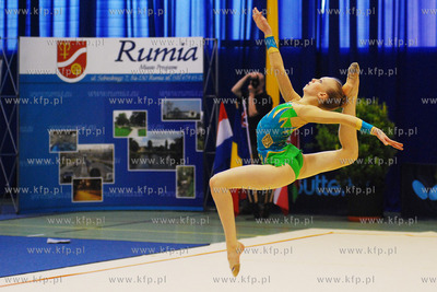 Hala MOSiR w Rumi. Miedzynarodowy Turniej w Gimnastyce...