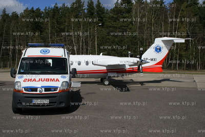 Gdansk , Rebiechowo Transport Lotniczego Pogotowia...
