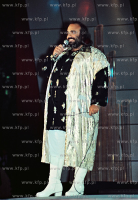 Demis Roussos na Festiwalu Piosenki w Sopocie 08.1979...