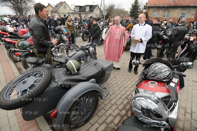 Sobowidz. Rozpoczecie sezonu motocyklowego Jajcarnia...