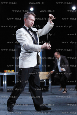 Teatr Wybrzeze w Gdansku. Proby do spektaklu BAL MANEKINOW,...