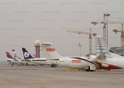 Gdansk, Rebiechowo. Rozbudowa Portu Lotniczego Gdansk...