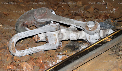 Gdansk, Wrzeszcz. Wykolejenie 8 wagonow z weglem, pociagu...