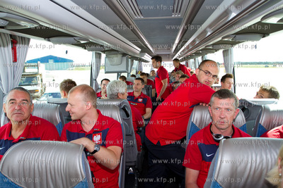 Port Lotniczy Gdansk im. Lecha Walesy, przylot reprezentacji...