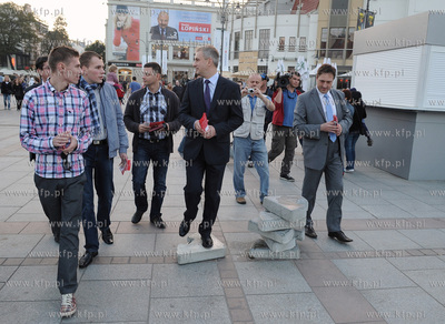 Kampania wyborcza SLD przed wyborami parlamentarnymi....