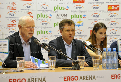 Ergo Arena Sopot. Oficjalna konferencja prasowa Atom...