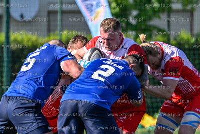Stadion Ogniwa Sopot. 18. kolejka ekstraligi rugby....