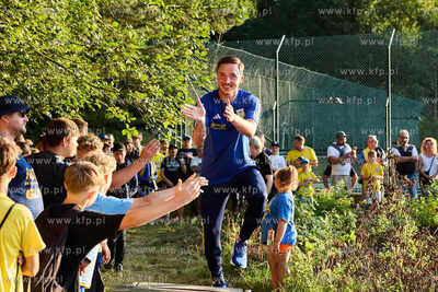 Prezentacja piłkarzy Arki Gdynia na Górce przy ul...