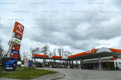 Kościerzyna. Stacja benzynowa ORLEN.

20.03.2020 Fot....