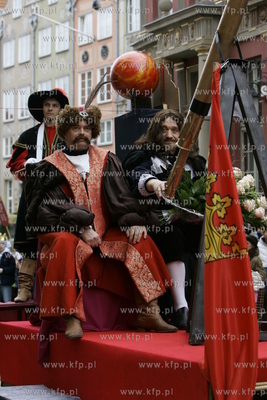 Gdansk, starowka. Parada z okazji urodzin Jana Heweliusza.
28.01.2008
fot....