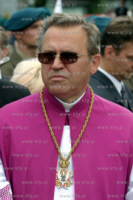 Ksiadz pralat Henryk Jnkowski. 31.08.2003 fot. Wojtek...