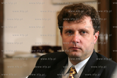 Jacek Karnowski -prezydent Sopotu.25.11.2003fot....