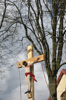 Misterium Meki Panskiej w Zukowie na Kaszubach. 13.04.2014...