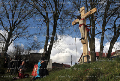 Misterium Meki Panskiej w Zukowie na Kaszubach. 13.04.2014...