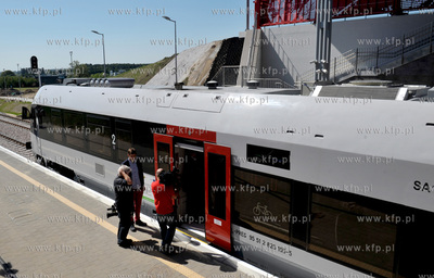Pierwszy probny przejazd z pasazerami i i prezentacja...