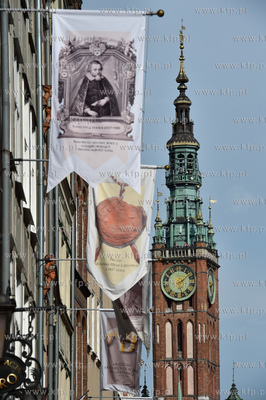 Gdańsk. Ul. Długa, Ratusz Głownego Miasta 7.07.2018...