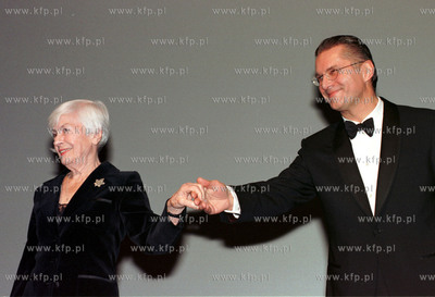 Danuta Szaflarska i Krzysztof Kolberger na 23 Festiwalu...