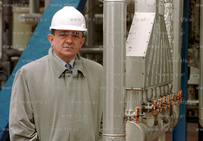 Wlodzimierz Dyrka , prezes Rafinerii Gdanskiej . 19.04.99...