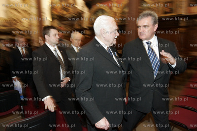 Gdansk. Dwor Artusa. Nadanie honorowego obywatelstwa...