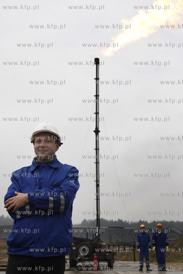 Premier Donald Tusk odwiedził w Lubocinie (powiat...