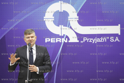 Gdansk. Amber Expo. PERN Przyjazn podpisal  umowę...