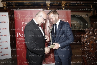 Gdansk. Dwor Artusa. Gala wreczenia Orlow Pomorskich...