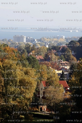 Sopot. Widok z Łysej Gory.
14.10.2013
fot. Krzysztof...