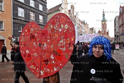 Demonstracja w obronie Pałacu Młodzieży w Gdańsku.
31.01.2015
fot....