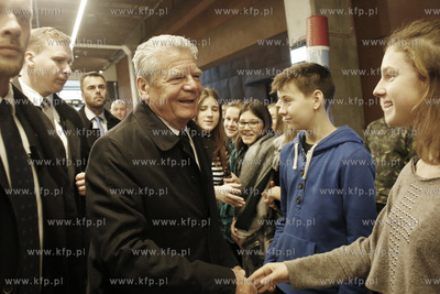 Wizyta prezydenta Niemiec Joachima Gaucka w Gdańsku.10.11.2017fot....