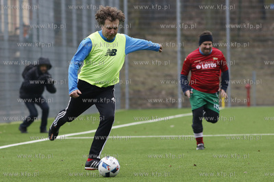 Gdansk. Boisko przy ul. Traugutta.  Sylwestrowy mecz...