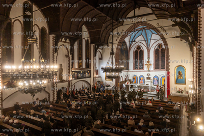 Msza za ojczyznę w kościele św. Jerzego w Sopocie,...