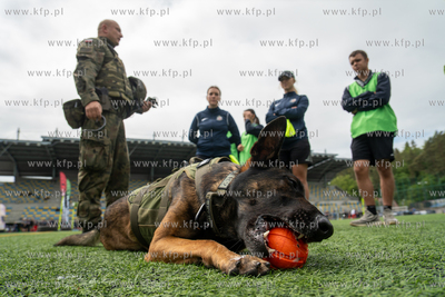 Stadion Narodowym Rugby w Gdyni. Zawody Sportowe „Wyzwanie...